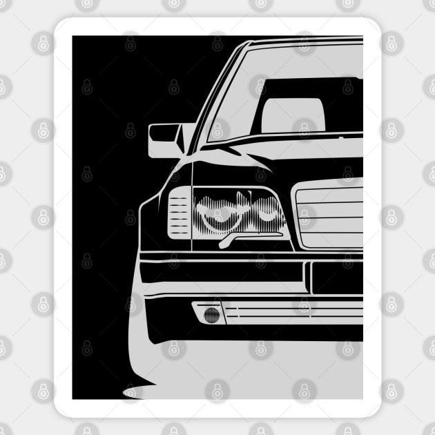 W124 Sticker by BlueRoller